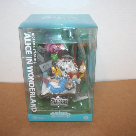 Alice in Wonderland D Stage Diorama Beast Kingdom Figure NIB - Picture 2 of 5